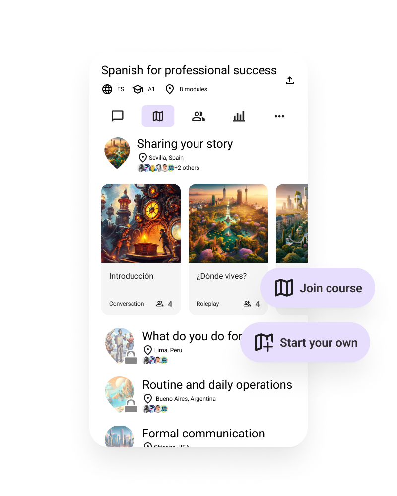 Pangea Chat feature demo — slide 3